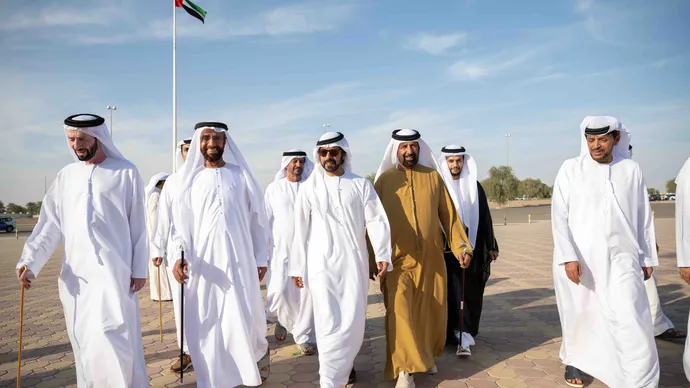 Khalifa bin Tahnoon bin Mohammed attends Ahmed Abdullah Al Ketbi wedding reception