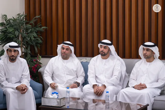 Hamdan bin Zayed reviews development projects on Dalma Island and meets with residents