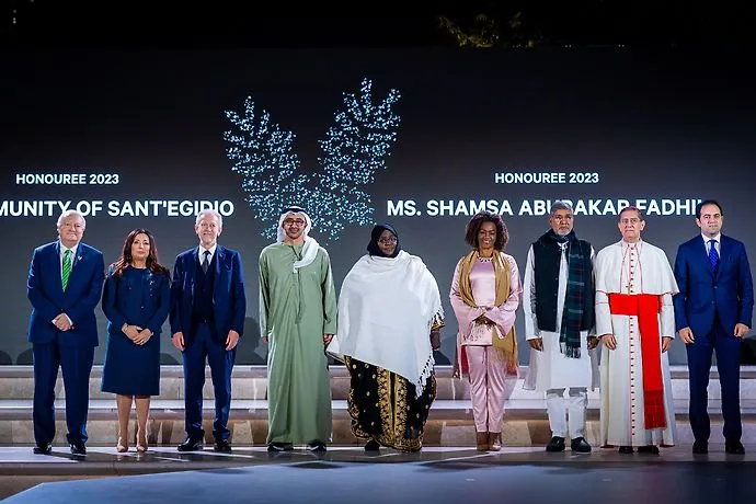 Abdullah bin Zayed attends ceremony honouring winners of 4th Zayed Award for Human Fraternity