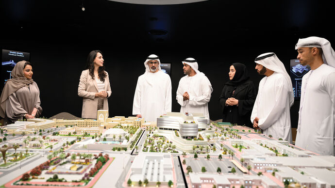Khaled bin Mohamed bin Zayed  approves establishment of medical city in Abu Dhabi dedicated to women and children&#039;s health