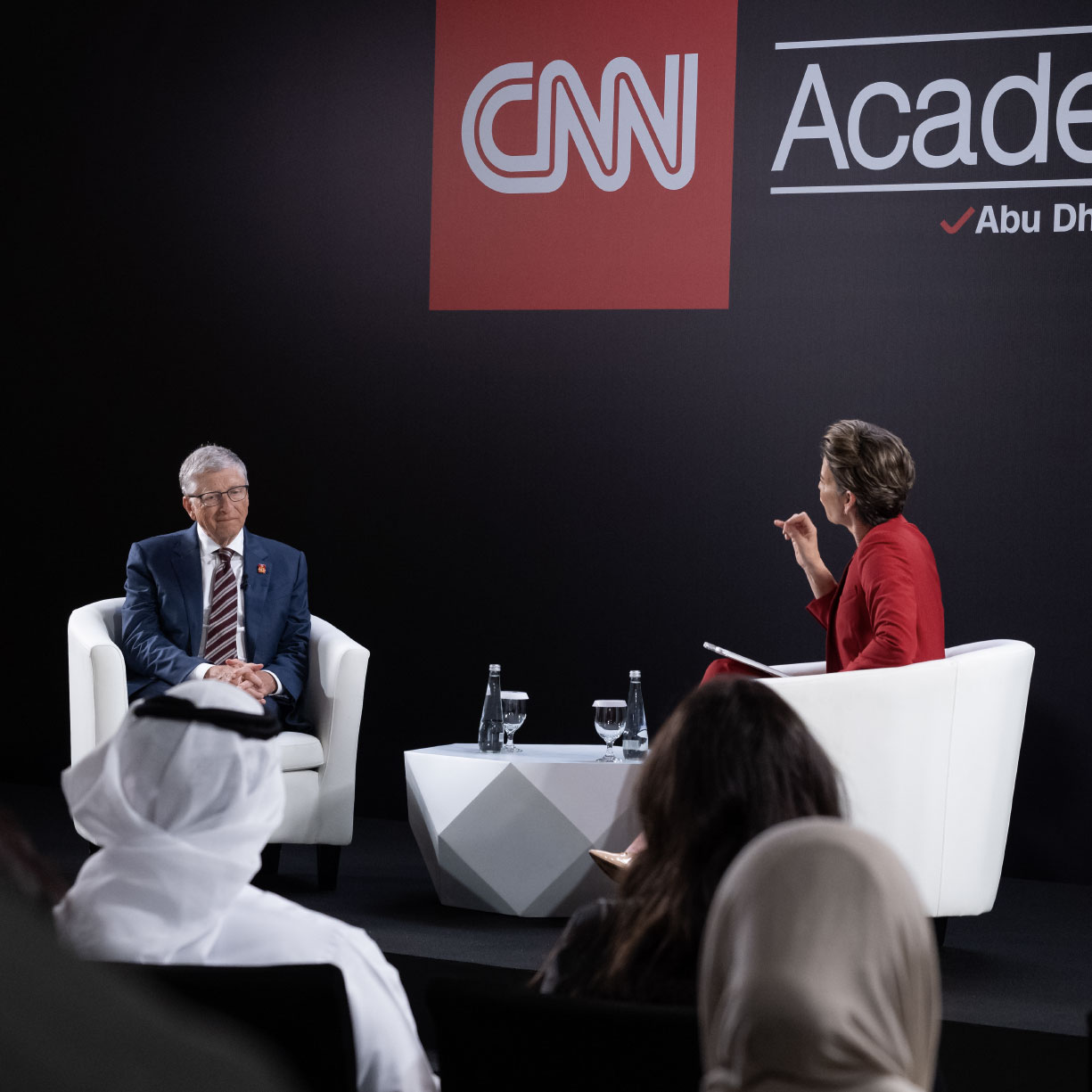 CNN Academy Abu Dhabi hosts masterclass on artificial intelligence delivered by Bill Gates